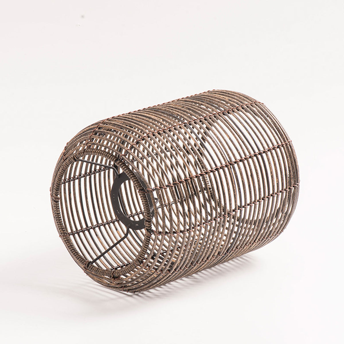 Vintage Rattan Woven Pendant Lampshade Boho Ceiling Light