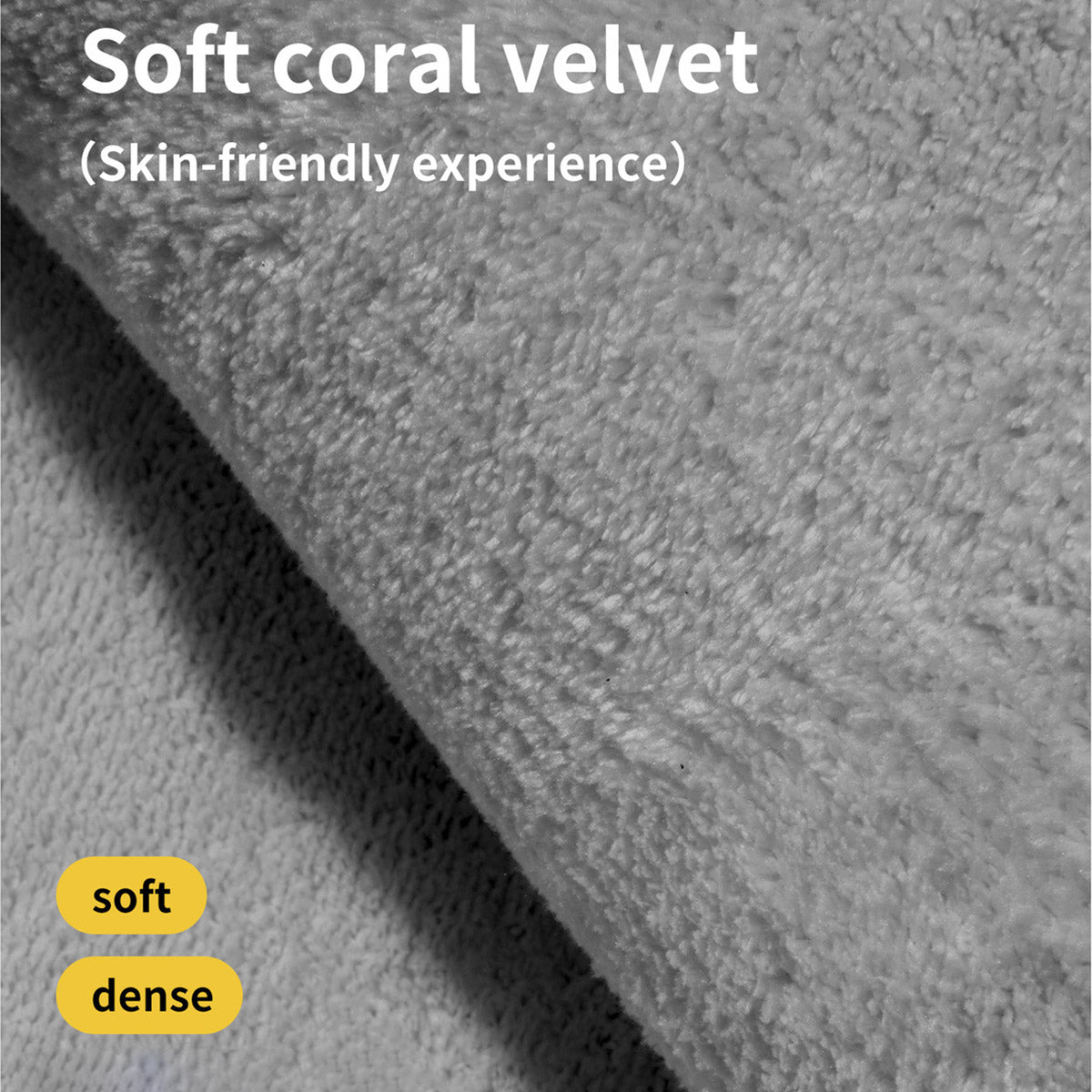 Coral Velvet Bathroom Floor Mat Water Absorbent Anti Slip