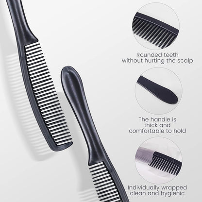 50PCS Individually Wrapped Combs for Hotel Guesthouse and Restaurant Bathroom