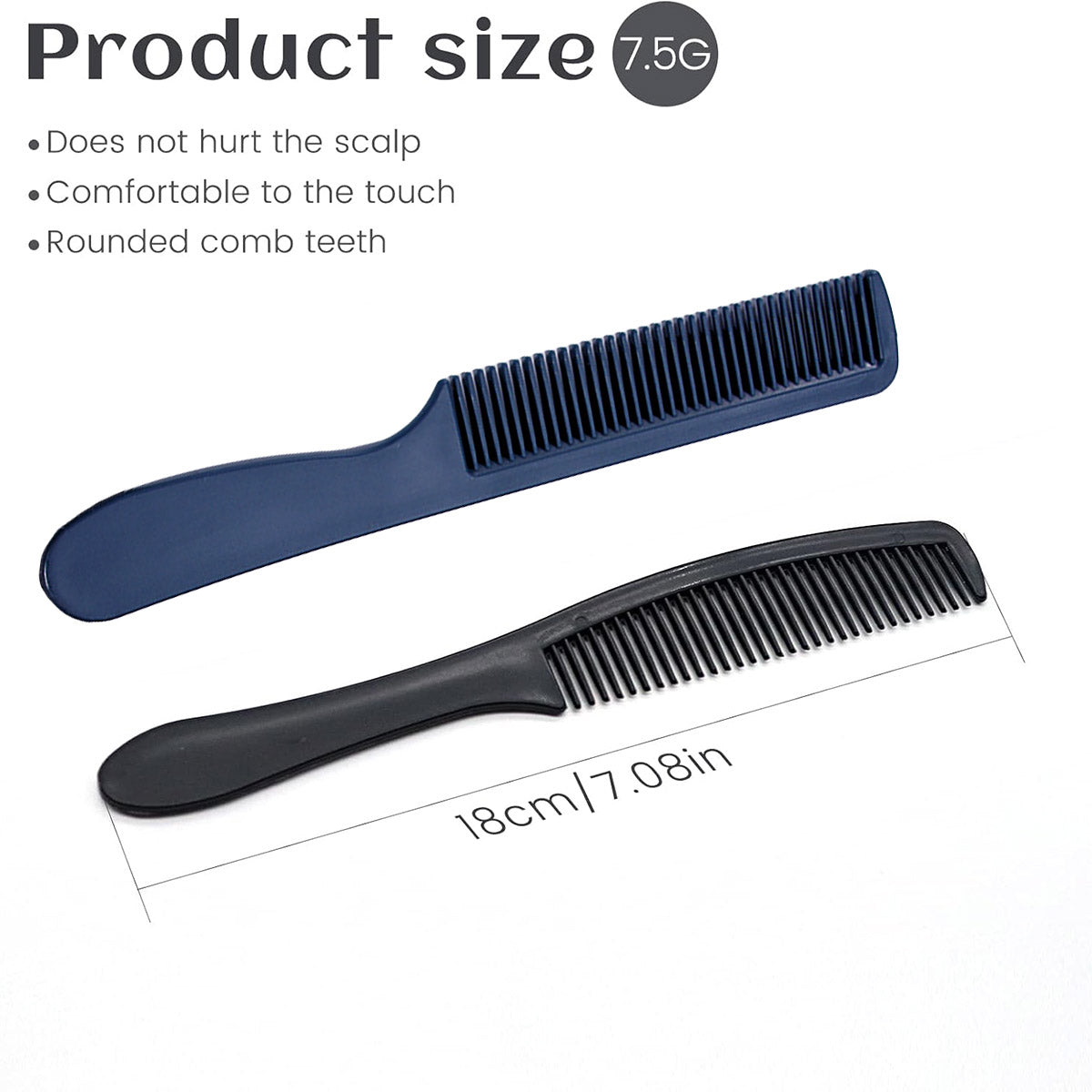 50PCS Individually Wrapped Combs for Hotel Guesthouse and Restaurant Bathroom