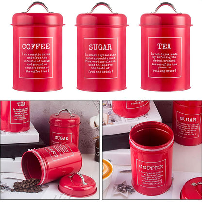 3 Pcs Multi-Purpose Sealed Jars with Airtight Lids for Kitchen Organization AU