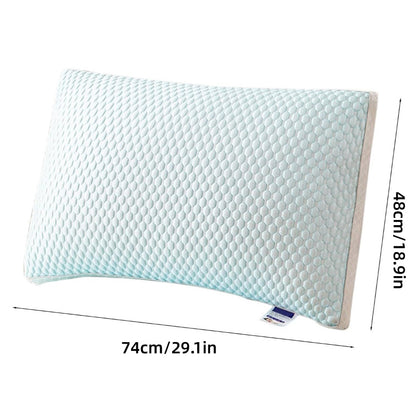 2pcs Summer Cool Breathable Neck Pillow Comfortable Travel Cushion for Sleeping