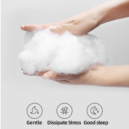 2pcs Summer Cool Breathable Neck Pillow Comfortable Travel Cushion for Sleeping