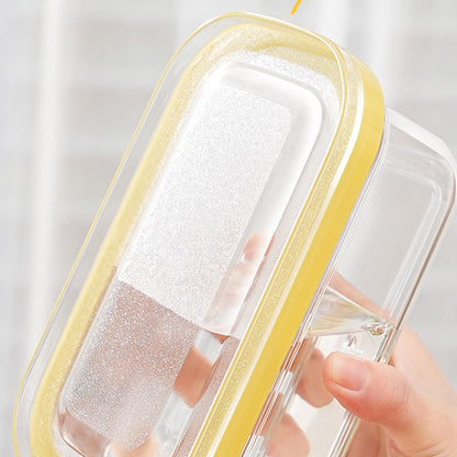 Butter Cutter Box with Lid Cheese Slicer and Storage Dish
