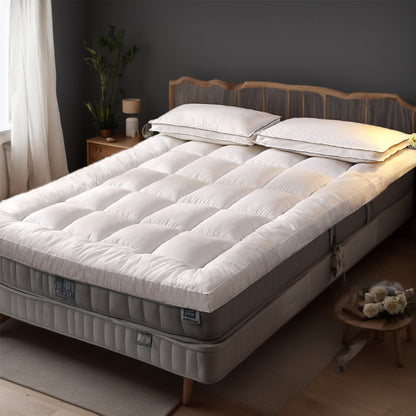 Hotel Mattress Comfort Pad 7cm Quilted Cotton Topper