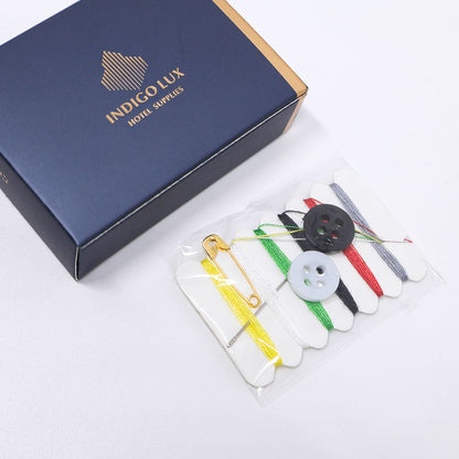50pcs Hotel Sewing Kit Travel Emergency Compact Sewing Set