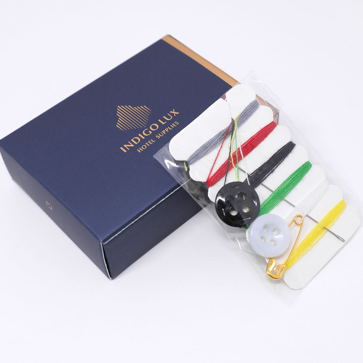 50pcs Hotel Sewing Kit Travel Emergency Compact Sewing Set