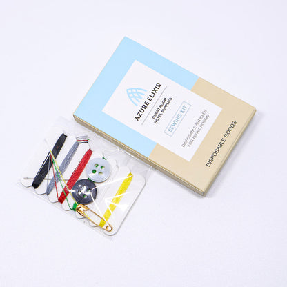 50pcs Hotel Sewing Kit Travel Emergency Compact Sewing Set