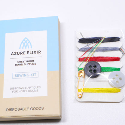 50pcs Hotel Sewing Kit Travel Emergency Compact Sewing Set