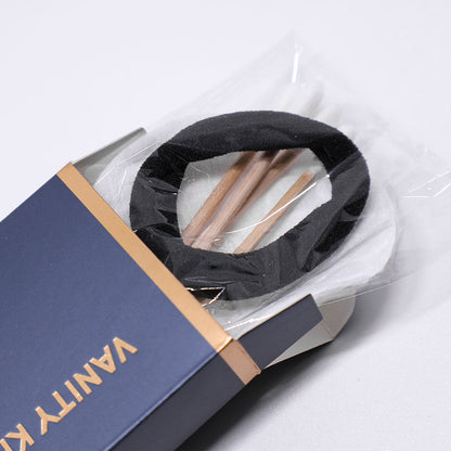 50 Pack Hotel Amenity Kits Cotton Swabs Pads Hair Bands