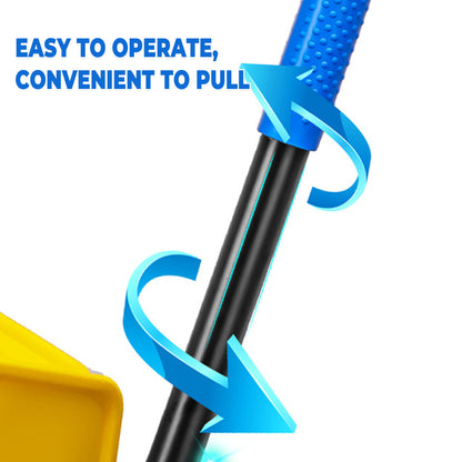 32L Wringer Mop Bucket with Mop Kit for Home Floor Cleaning