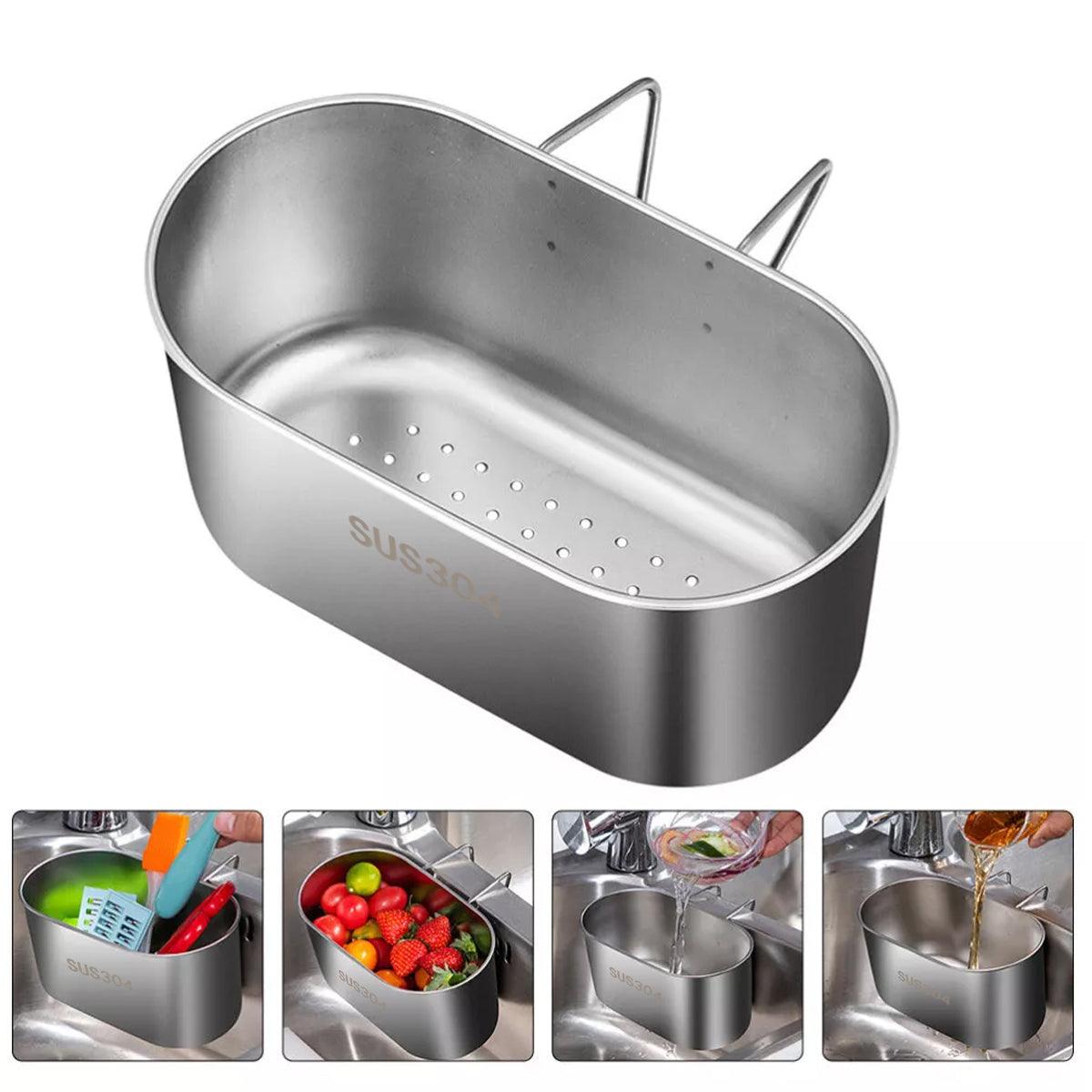 Stainless Steel Sink Drain Basket for Kitchen – Product View 12