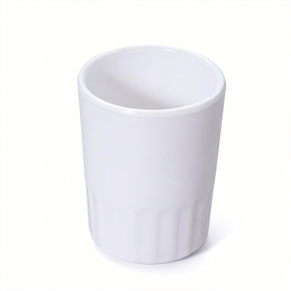 10 Pcs Shatterproof Melamine Tumbler Mugs White Durable