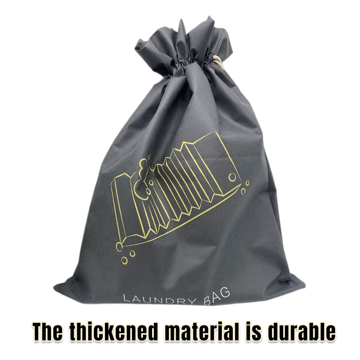 50pcs Large Drawstring Laundry Bags Travel Dirty Clothes
