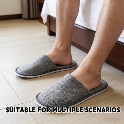 20 Pairs Disposable Portable Slippers Anti-Slip Hotel Use