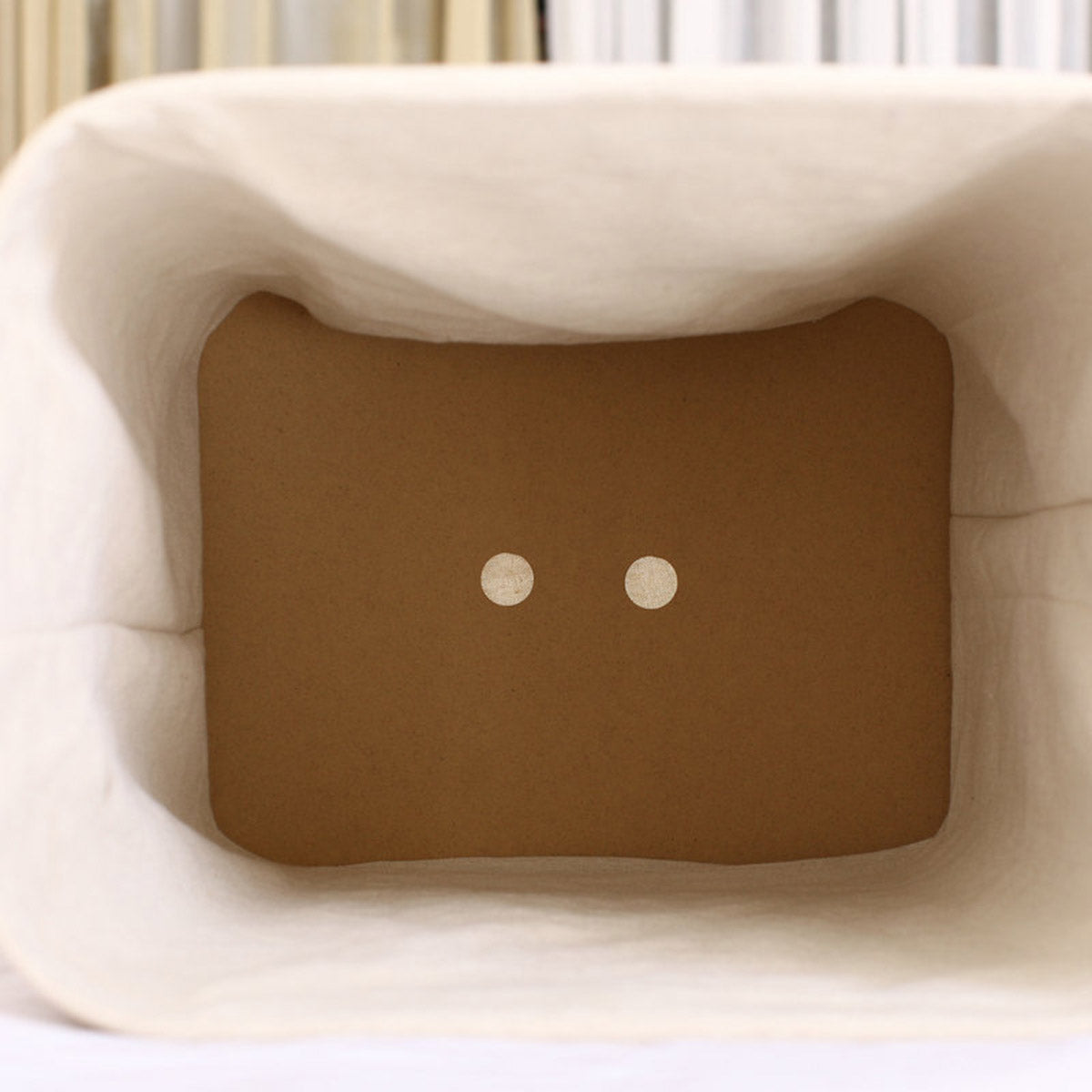 Dustproof Bamboo Laundry Basket with Lid Clothes Storage