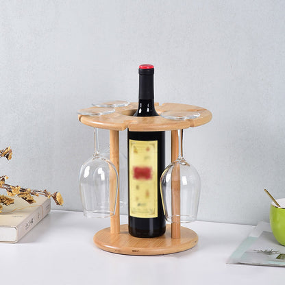 Wine Glass Holder Inverted Hanging Rack Tall Stemware Drainer Storage Stand AU