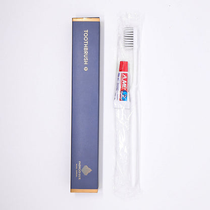 50 Sets Hotel Toothbrush with 5g Toothpaste for Guest Amenities