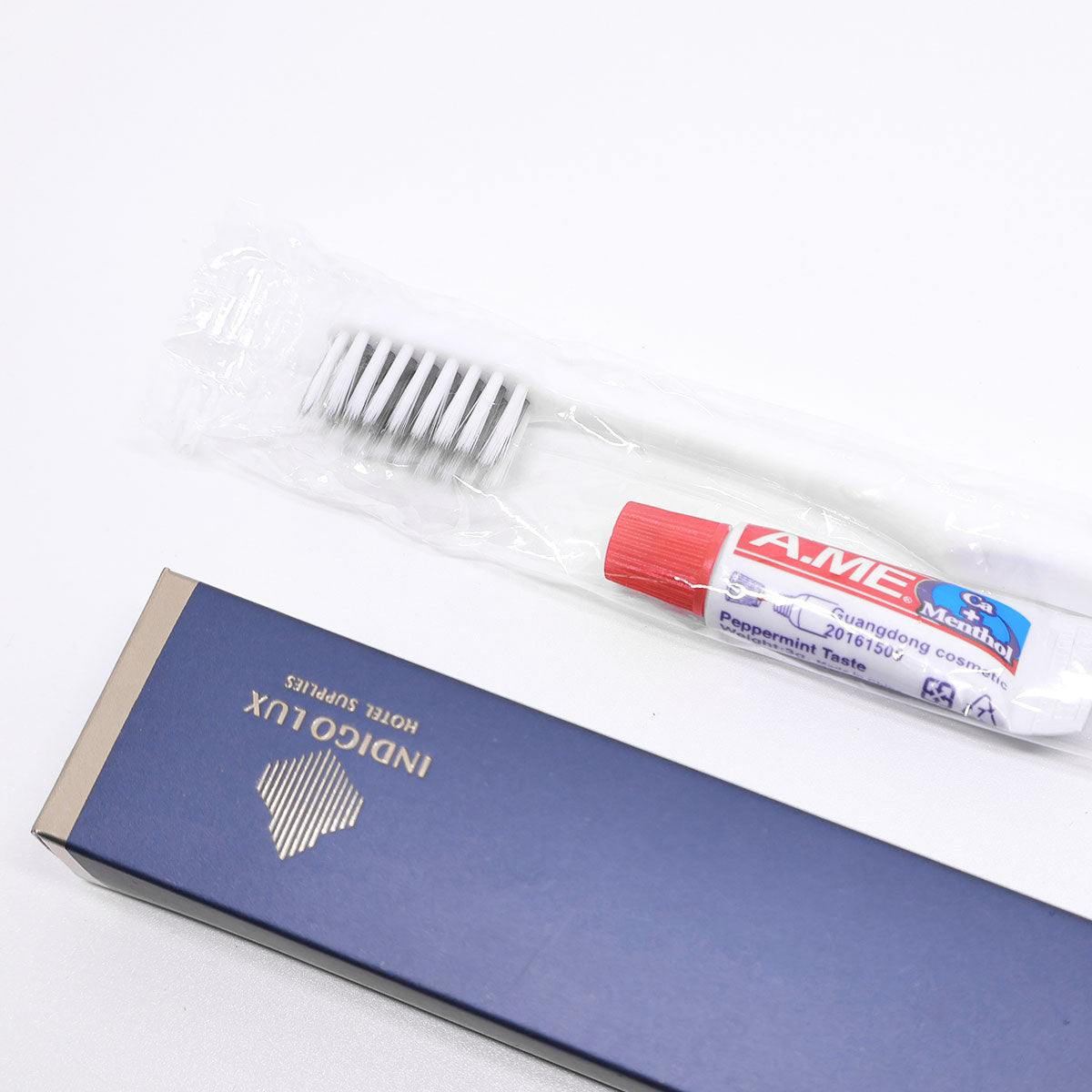 50 Sets Hotel Toothbrush with 5g Toothpaste for Guest Amenities