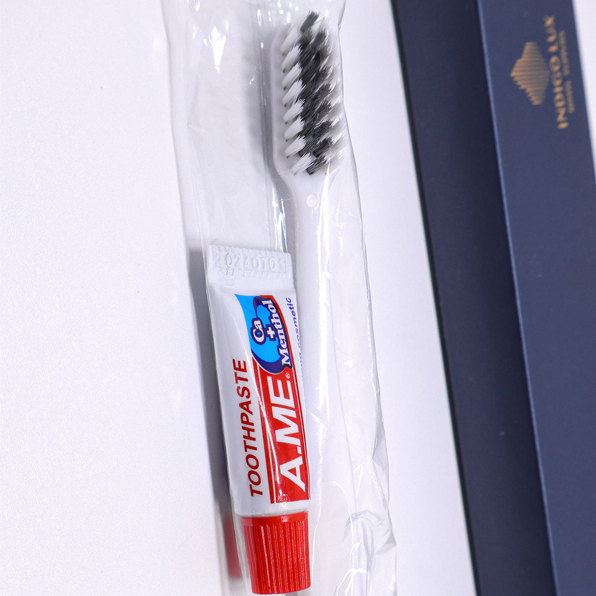 50 Sets Hotel Toothbrush with 5g Toothpaste for Guest Amenities