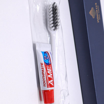 50 Sets Hotel Toothbrush with 5g Toothpaste for Guest Amenities