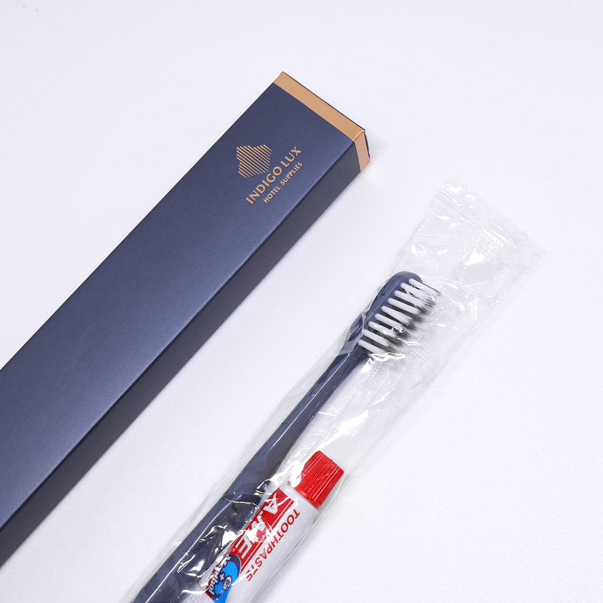 50 Sets Hotel Toothbrush with 5g Toothpaste for Guest Amenities