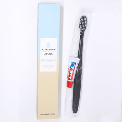 50 Sets Hotel Toothbrush with 5g Toothpaste for Guest Amenities