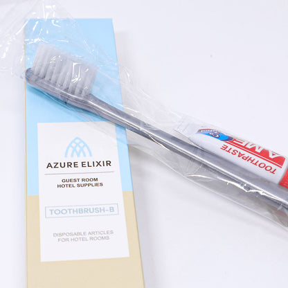 50 Sets Hotel Toothbrush with 5g Toothpaste for Guest Amenities