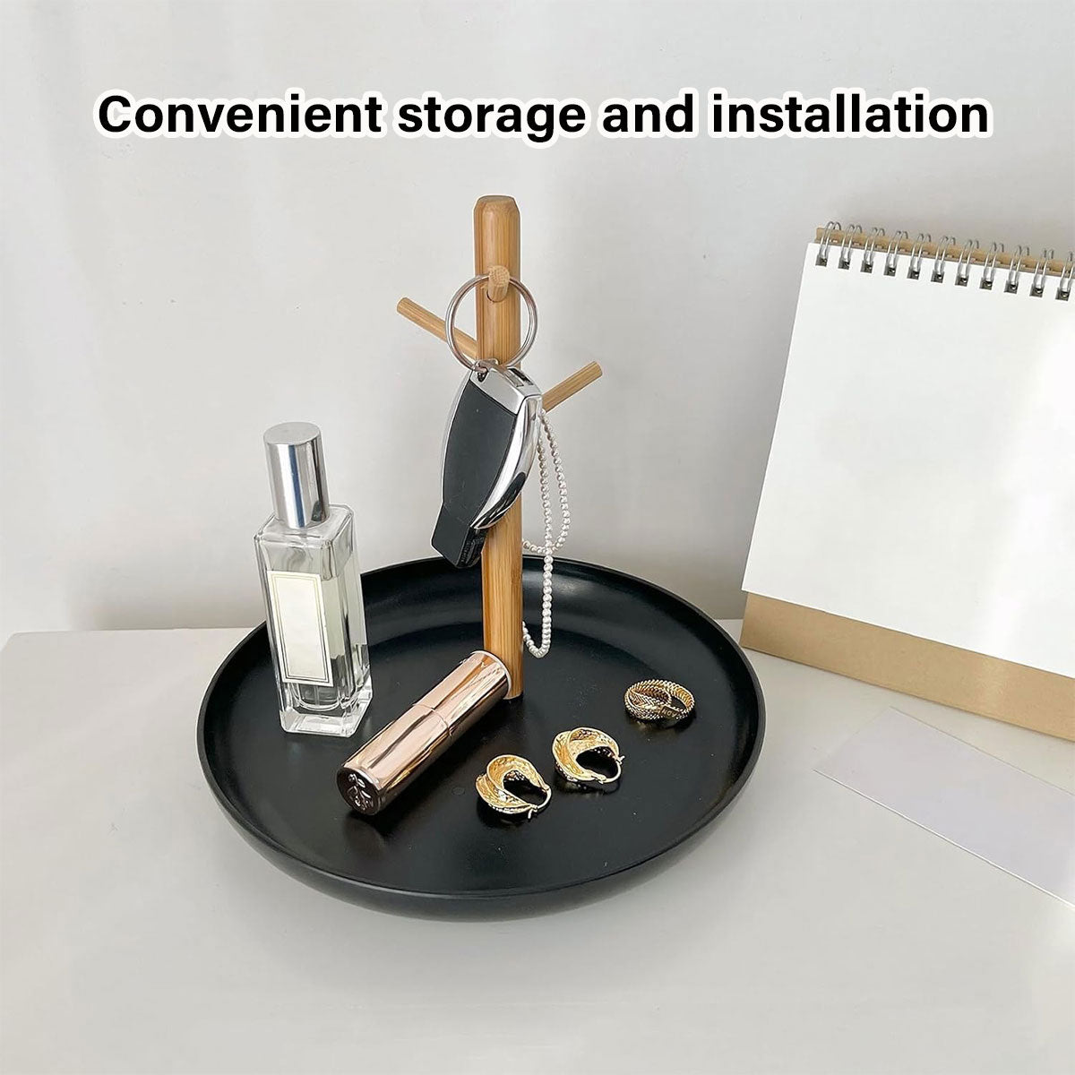 Branch Tray Desktop Storage Organizer Key Holder Rack for Living Room Entryway