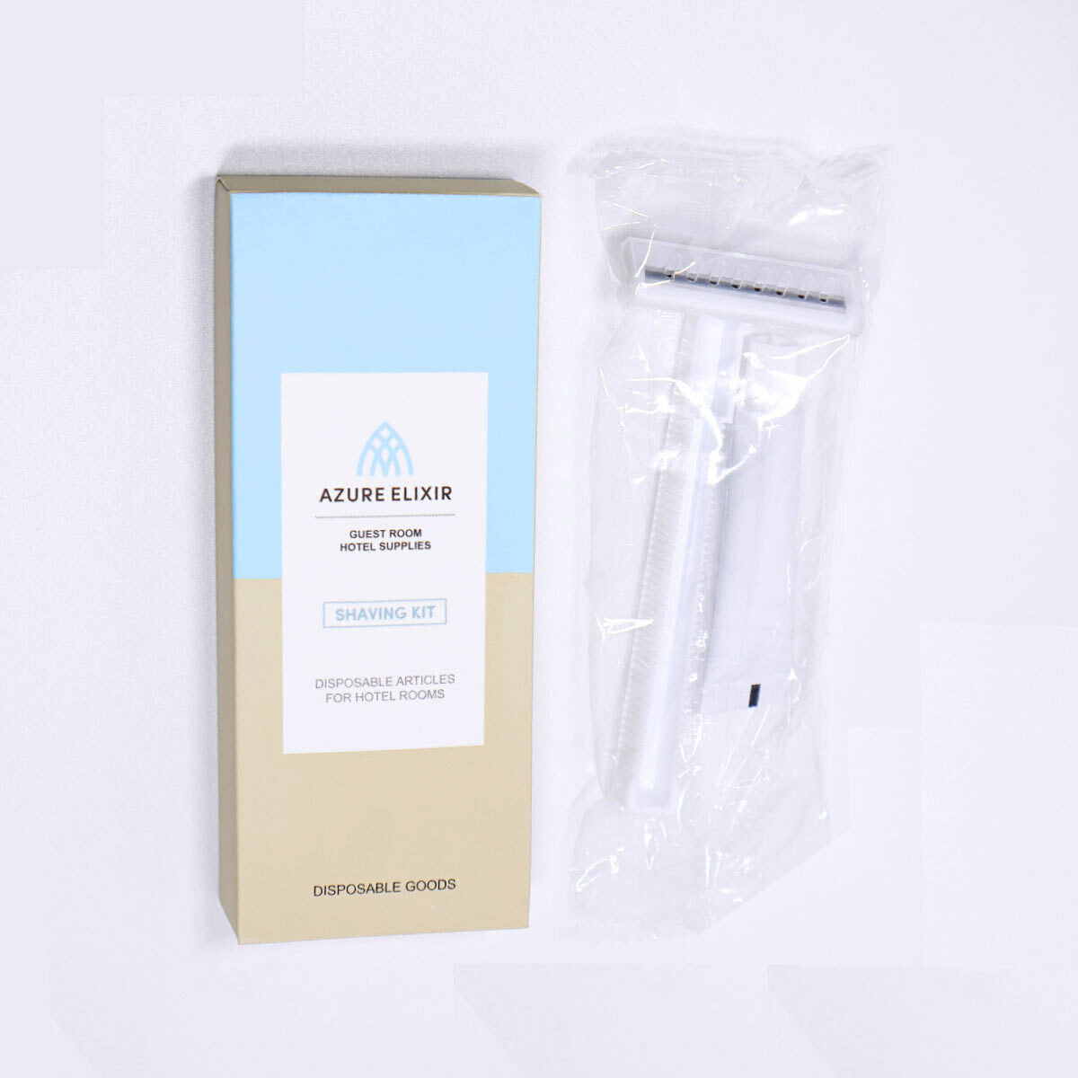 50 Pack Disposable Razors with 5g Shaving Cream – Product View 14