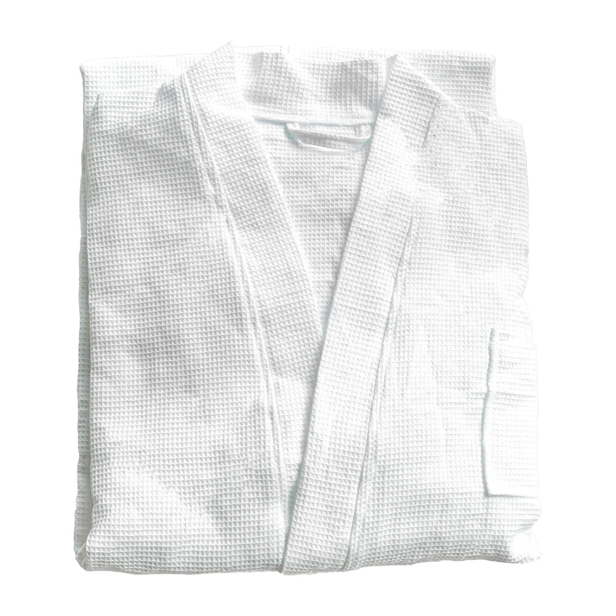 Cotton Kimono Collar Bathrobe Hotel Quality Thick Fleece Towel Embroidered Robe