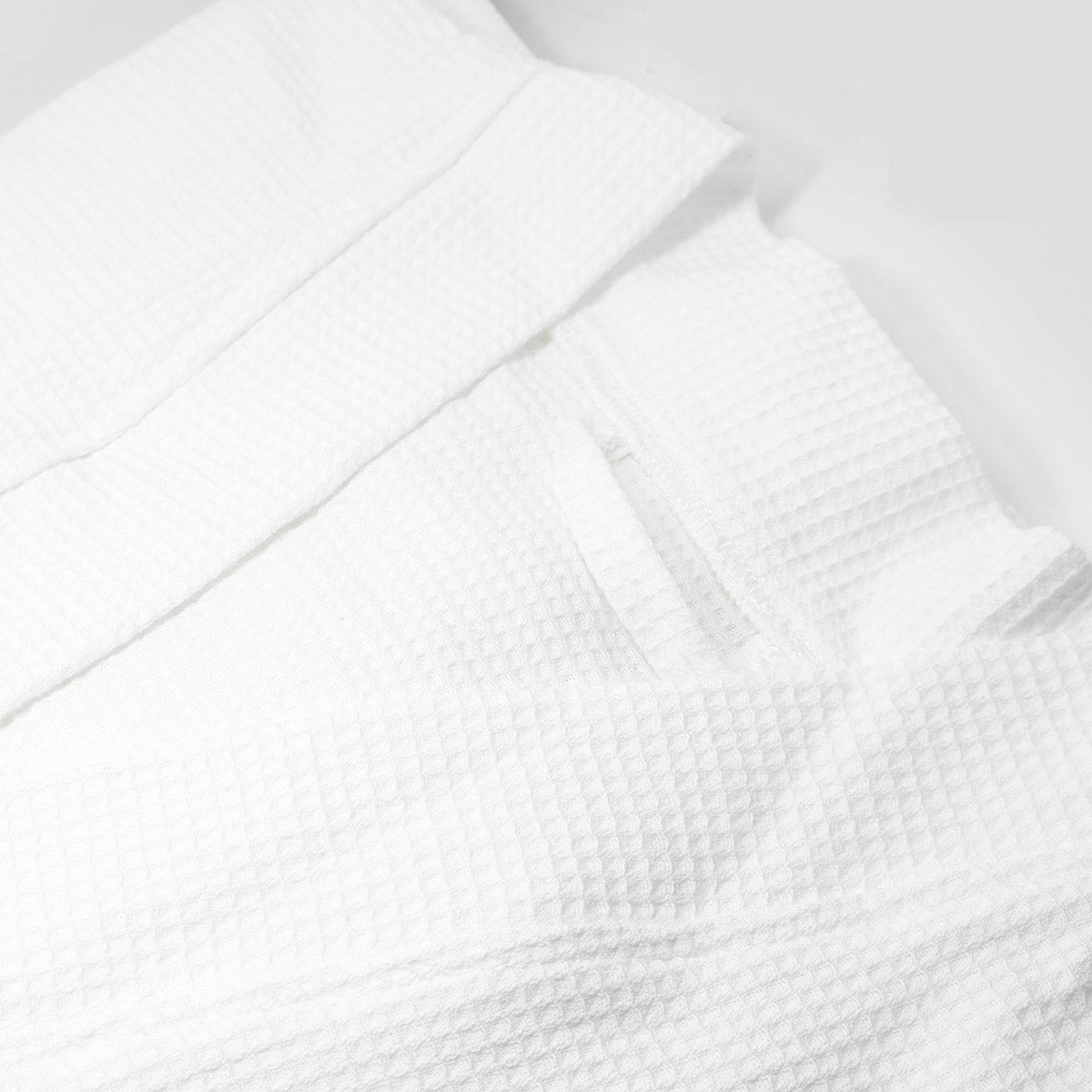 Cotton Kimono Collar Bathrobe Hotel Quality Thick Fleece Towel Embroidered Robe