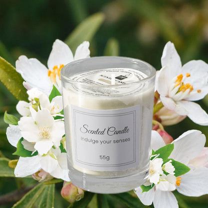 4Pcs Aroma Candles Smokeless Glass Scented Candles Gift Set for Relaxation AU