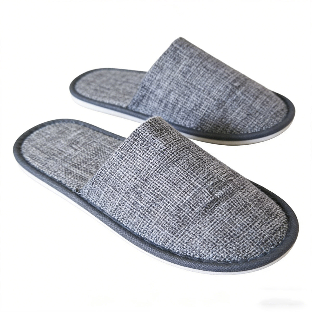 20 Pairs Disposable Portable Slippers Anti-Slip Hotel Use