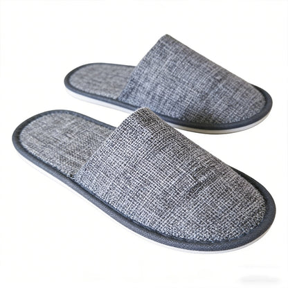 20 Pairs Disposable Portable Slippers Anti-Slip Hotel Use