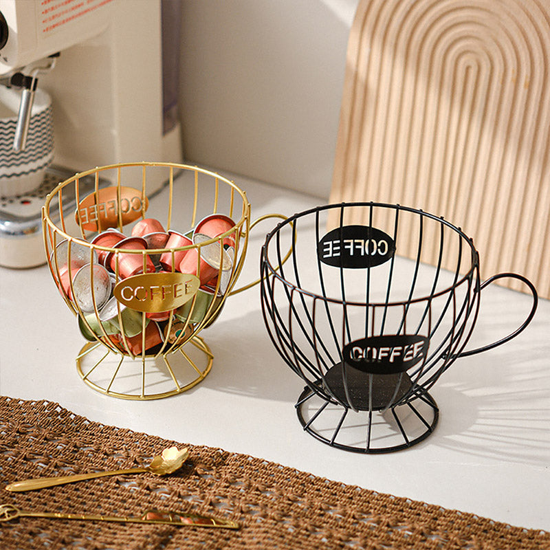Snacks and Candy Organizer Coffee Capsules Shelf Storage for Kitchen and Pantry