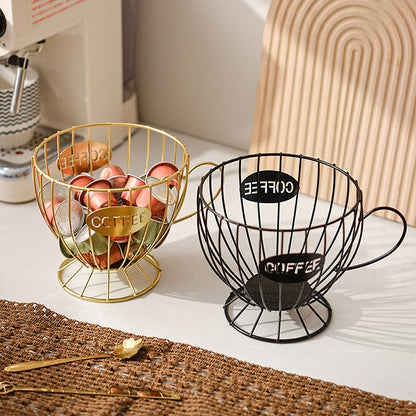 Snacks and Candy Organizer Coffee Capsules Shelf Storage for Kitchen and Pantry