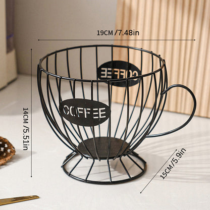 Snacks and Candy Organizer Coffee Capsules Shelf Storage for Kitchen and Pantry