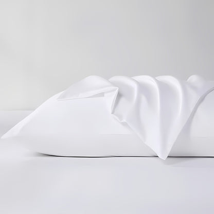 White Cotton Pillowcase 80x50cm for Hotel Room Bedroom