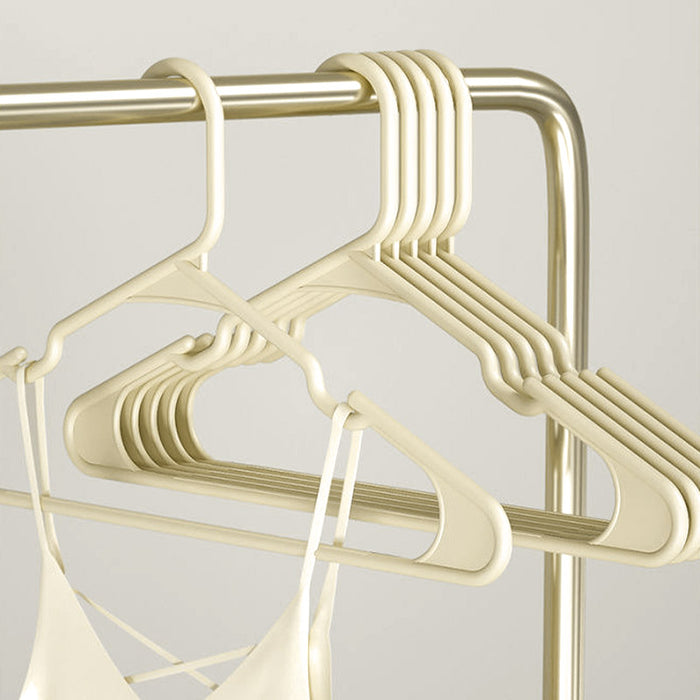 50 Pcs Clothes Hangers with Shoulder Grooves