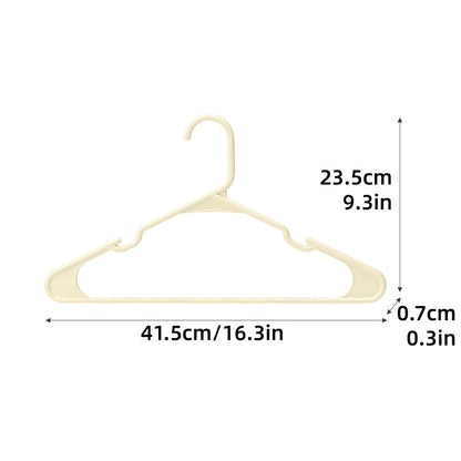 50PCS Non Slip Clothes Rack Home Drying Storage Organizing Clothes Hangers Racks