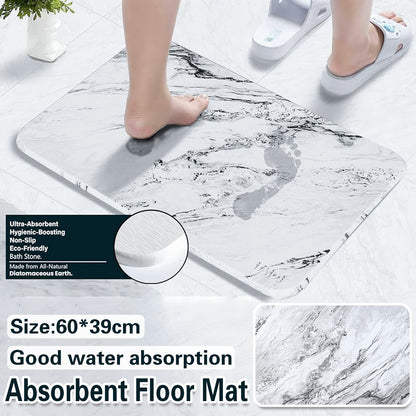 Diatom Mud Water Absorbing Mat Anti-Slip Bathroom Floor