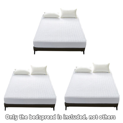 Waterproof Mattress Protector Fitted Bed Top Cover for Hotels