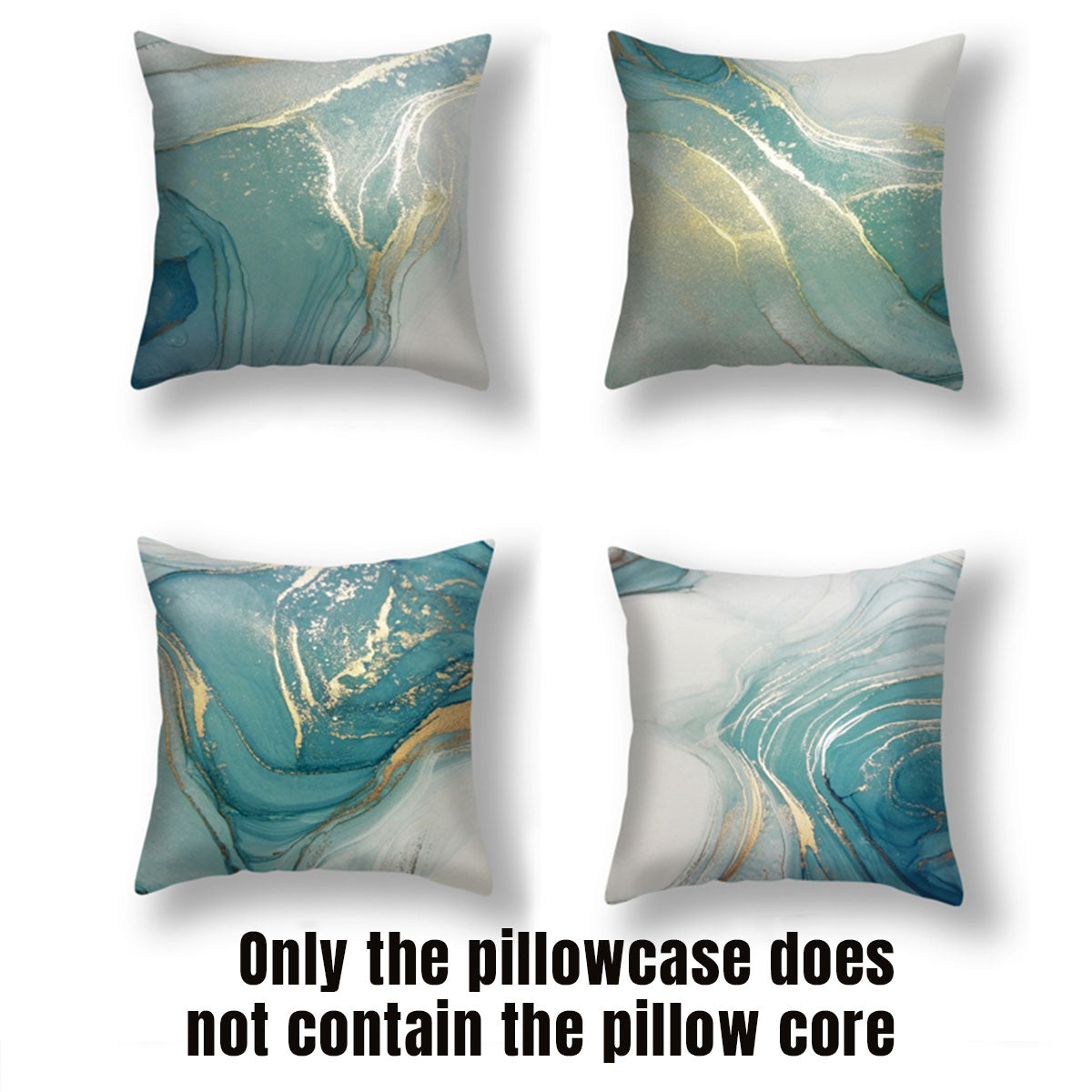 New 4PCS Home Printed Pillow Cases Decorative Cushion Covers Sofa Pillow Covers