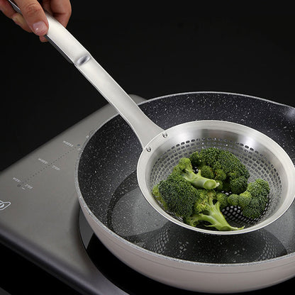 Stainless Steel Colander Spoon Strainer for Pasta Rice and Vegetables