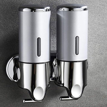 Lever Soap Dispenser Manual Push Shower Gel Hotel Bathroom Use