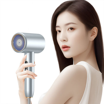 Hair Dryer Lightweight Blue Ray Quiet Hair Care Dryer 2400W High Speed No-Burn