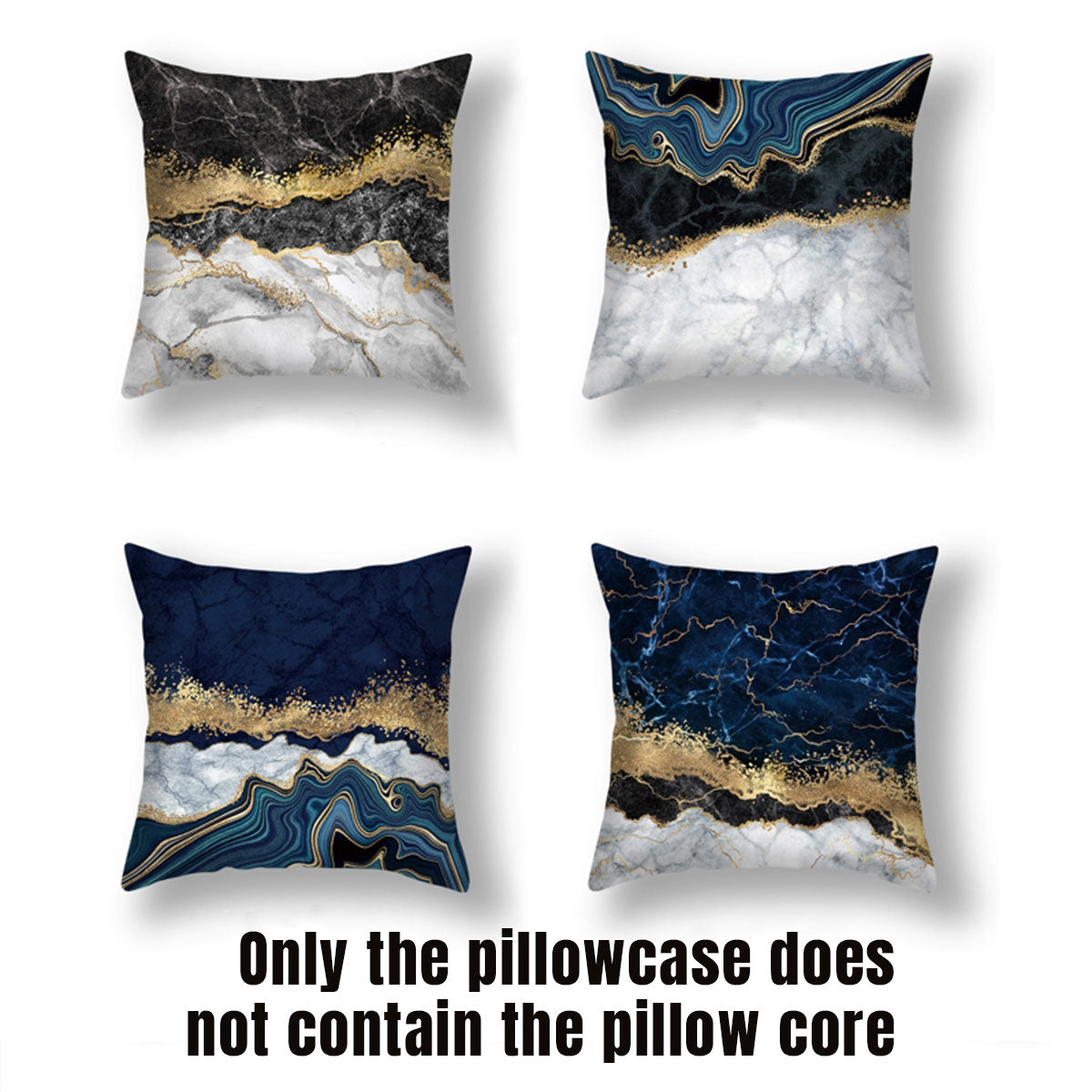 New 4PCS Home Printed Pillow Cases Decorative Cushion Covers Sofa Pillow Covers