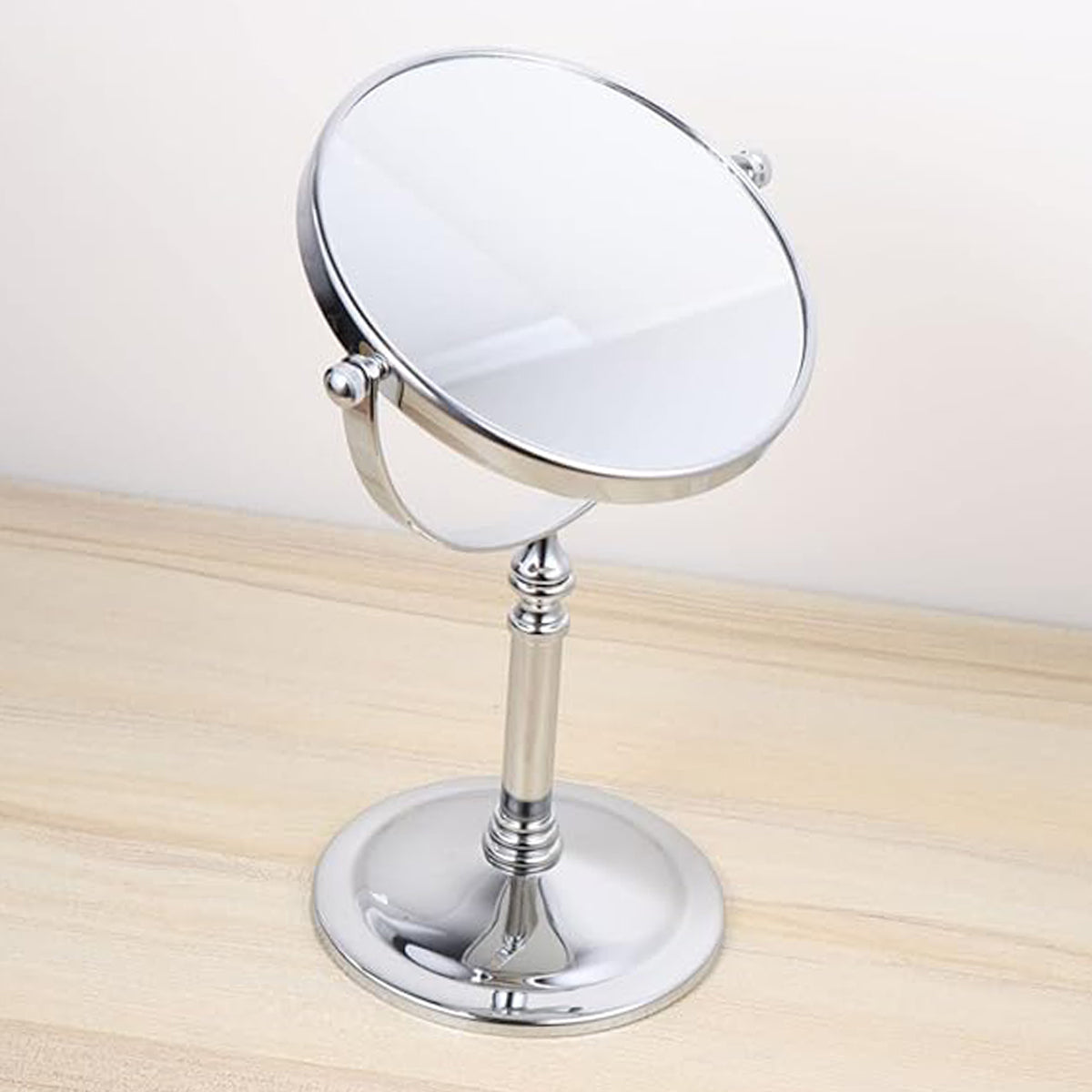 Desktop Vanity Mirror 5x Magnifying 360 Rotating for Makeup