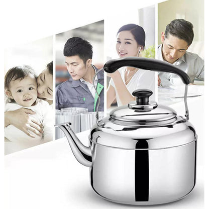 Large Capacity Stainless Steel Kettle for Home Restaurant Induction Cooker Safe